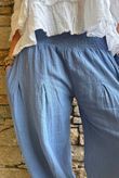 Sundaze Cheesecloth Bloomer Pant Denim